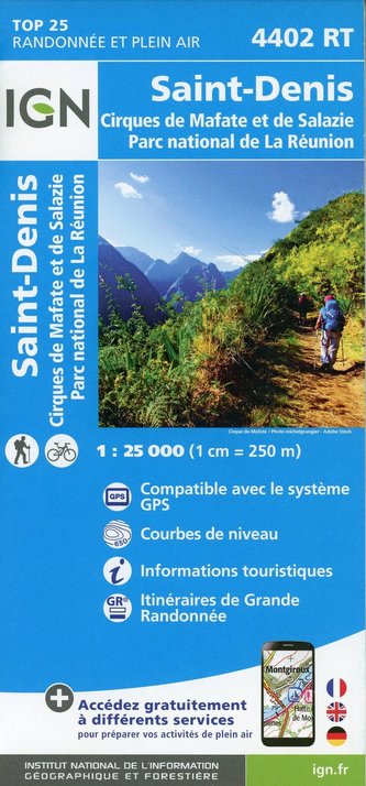 Saint-Denis Cirques de Mafate et de Salazie  1 : 25 000 Saint-Denis Cirques de Mafate et de Salazie  1 : 25 000