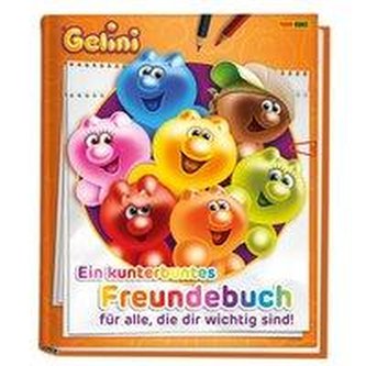 Gelini: Ein kunterbuntes Freundebuch für alle, die dir wichtig sind!