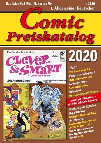 Comic Preiskatalog 2020 SC