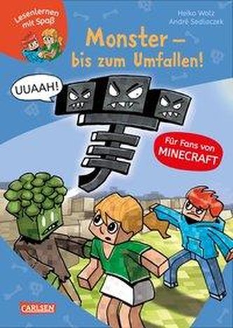 Lesenlernen mit Spaß - Minecraft Band 2: Monster - bis zum Umfallen! Lesenlernen mit Spaß - Minecraft Band 2: Monster - bis zum Umfallen!