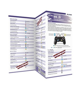 NHL 20 - Die komplette Spielsteuerung groß auf einen Blick!