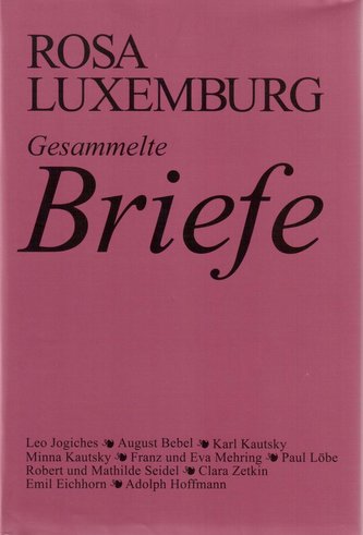 Gesammelte Briefe, Band 1