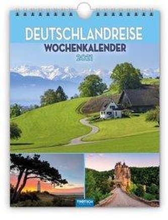 Wochenkalender Deutschland Reise 2021