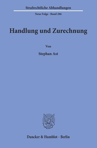 Handlung und Zurechnung