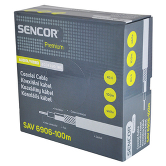 Anténní kabel SENCOR SAV 6906-100m Anténní kabel SENCOR SAV 6906-100m