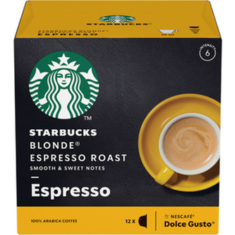 Kávové kapsle "Espresso Roast", 12ks, STARBUCKS by Dolce Gusto