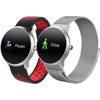 Chytrý náramek IGET FIT F4 Silver
