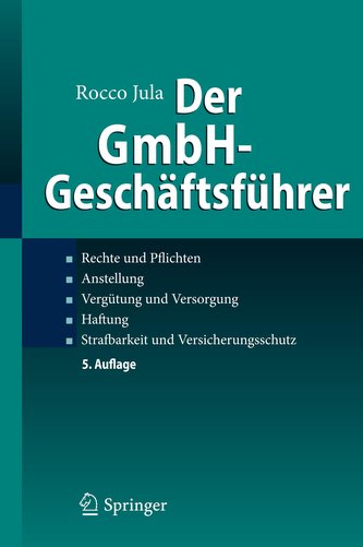 Der GmbH-Geschäftsführer
