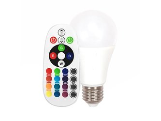 Žárovka LED E27  6W A60 bílá teplá RGB V-TAC Žárovka LED E27  6W A60 bílá teplá RGB V-TAC