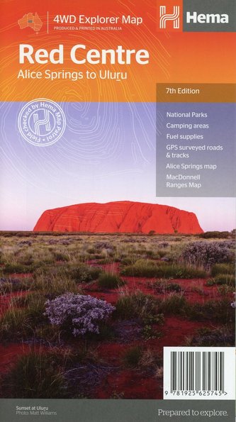 Red Centre 1 : 550 000 Red Centre 1 : 550 000