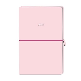 Terminplaner Simple. Beautiful 2021 light pink