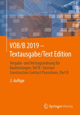 VOB/B 2019 - Textausgabe/Text Edition
