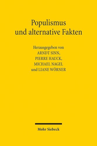 Populismus und alternative Fakten