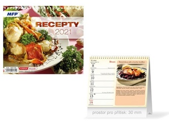 Mini Recepty - stolní kalendář 2021