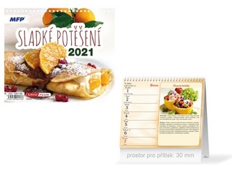 Mini Sladké potěšení - stolní kalendář 2021