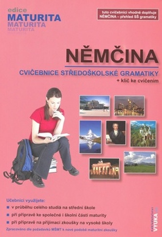 Němčina cvičebnice středoškolské gramatiky,edice MATURITA - Náhled učebnice