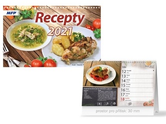 Recepty - stolní kalendář 2021