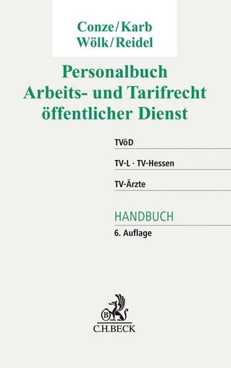 Personalbuch Arbeits- und Tarifrecht öffentlicher Dienst