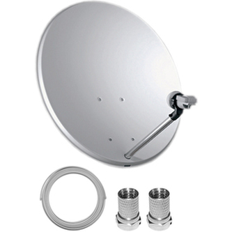 Satelitní komplet TELE SYSTEM Satelitní set 60 cm + LNB Sing