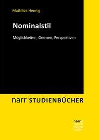 Nominalstil Nominalstil
