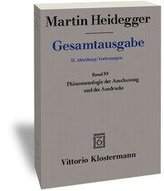 Phänomenologie der Anschauung und des Ausdrucks