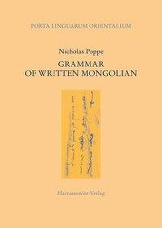 Grammar of Written Mongolian