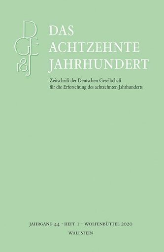 Das achtzehnte Jahrhundert 44/1 Das achtzehnte Jahrhundert 44/1