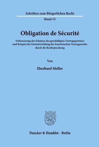 Obligation der Securite