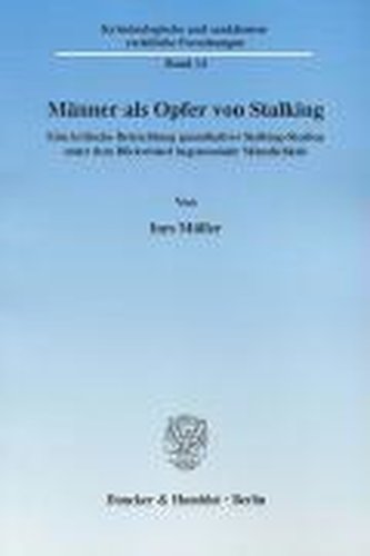 Männer als Opfer von Stalking