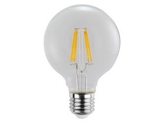 Žárovka Filament LED E27 6W GLOBE bílá teplá RETLUX RFL 222