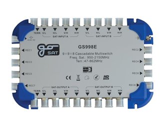 Satelitní multipřepínač GoSAT GS998E