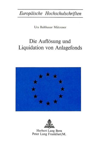Die Auflösung und Liquidation von Anlagefonds