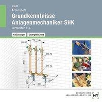 Arbeitsheft mit eingetragenen Lösungen auf CD Grundkenntnisse Anlagenmechaniker SHK