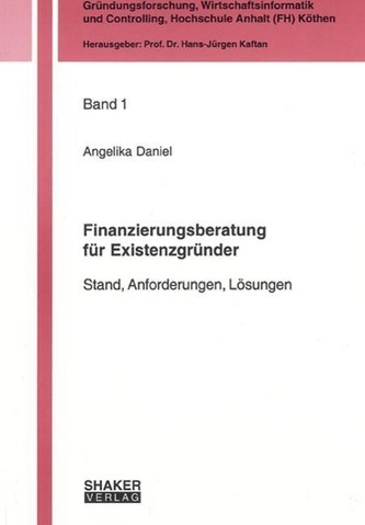 Finanzierungsberatung für Existenzgründer