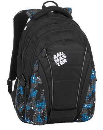 Bagmaster Studentský batoh BAG 9 D BLUE/GRAY/BLACK