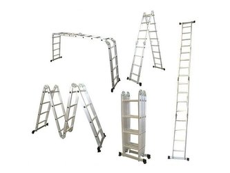 Štafle hliníkové G21 GA-SZ-4x4-4.6m multifunkční