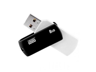 Flash disk GOODRAM USB 2.0 8GB bíločerná