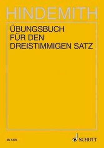 Unterweisung im Tonsatz. Band 3