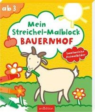 Mein Streichel-Malblock Bauernhof