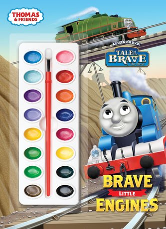 Thomas & Friends: Brave Little Engines [With Paint Brush and Paint]