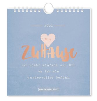 Postkartenkalender 2021 Zuhause