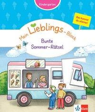 Klett Mein Lieblings-Block Bunte Sommer-Rätsel