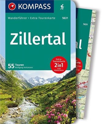 KOMPASS Wanderführer Zillertal