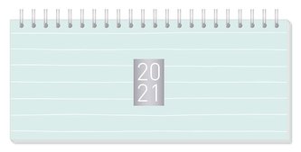 Premium-Wochenplaner mit Kalendarium Mint