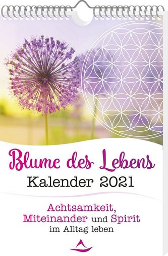 Blume des Lebens Kalender 2021