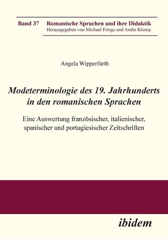 Modeterminologie des 19. Jahrhunderts in den romanischen Sprachen