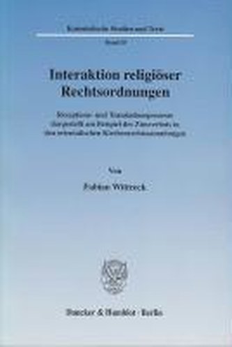 Interaktion religiöser Rechtsordnungen