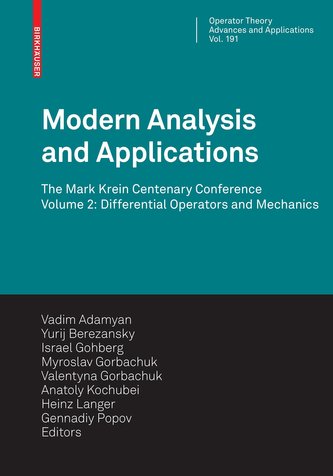 Modern Analysis and Applications 2 Modern Analysis and Applications 2