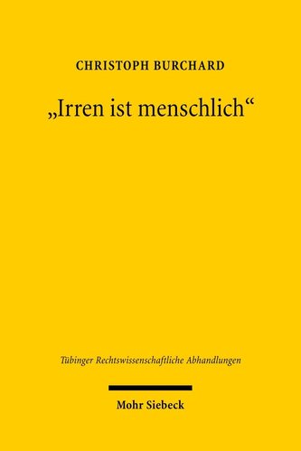 Irren ist menschlich