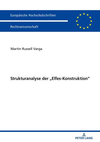 Strukturanalyse der Elfes-Konstruktion Strukturanalyse der Elfes-Konstruktion